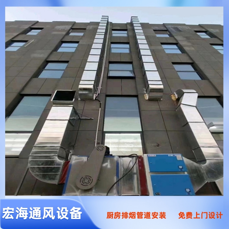 定南餐厅饭店厨房油烟净化器安装工程